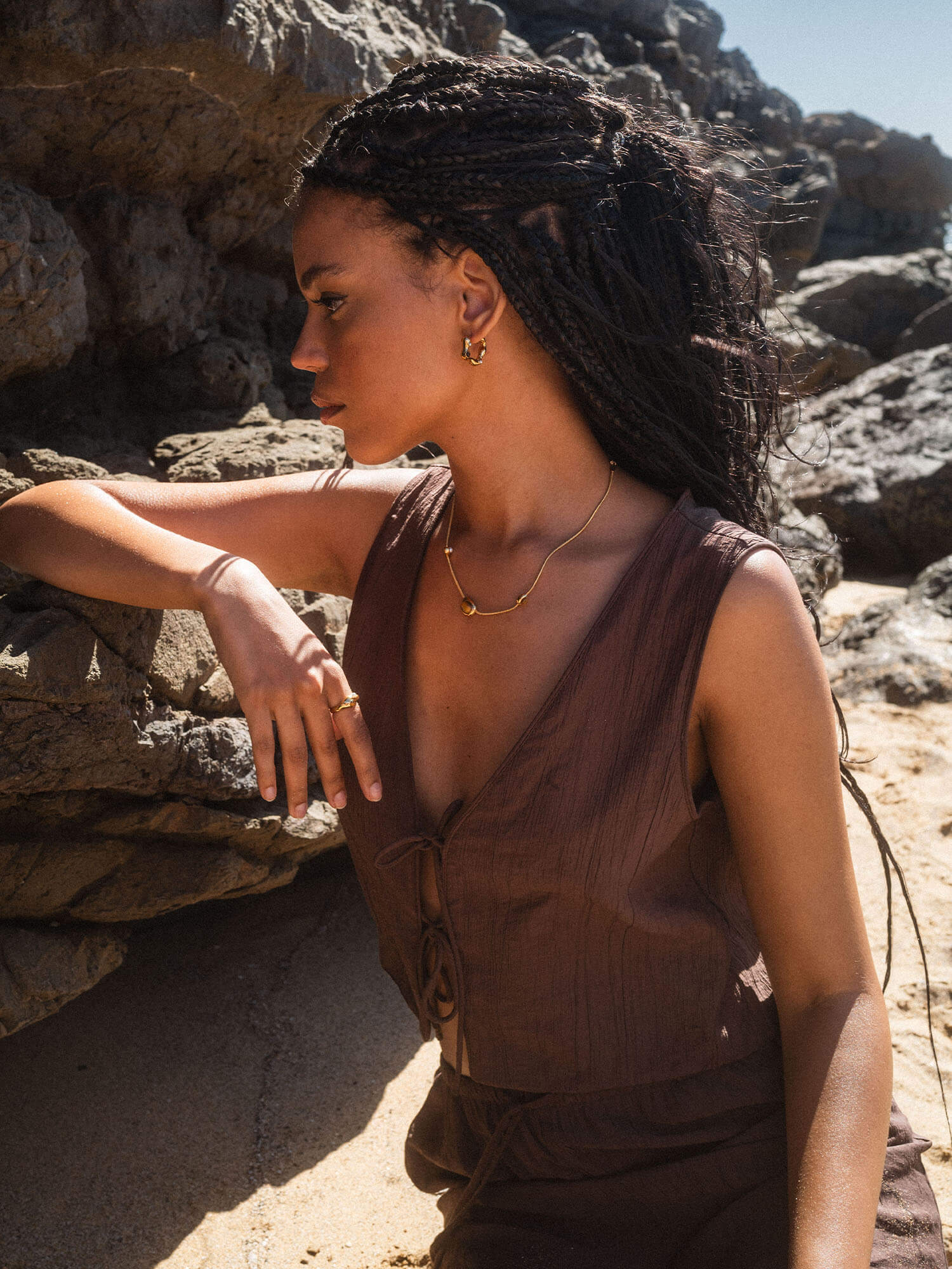 Golden Gaze Ketting