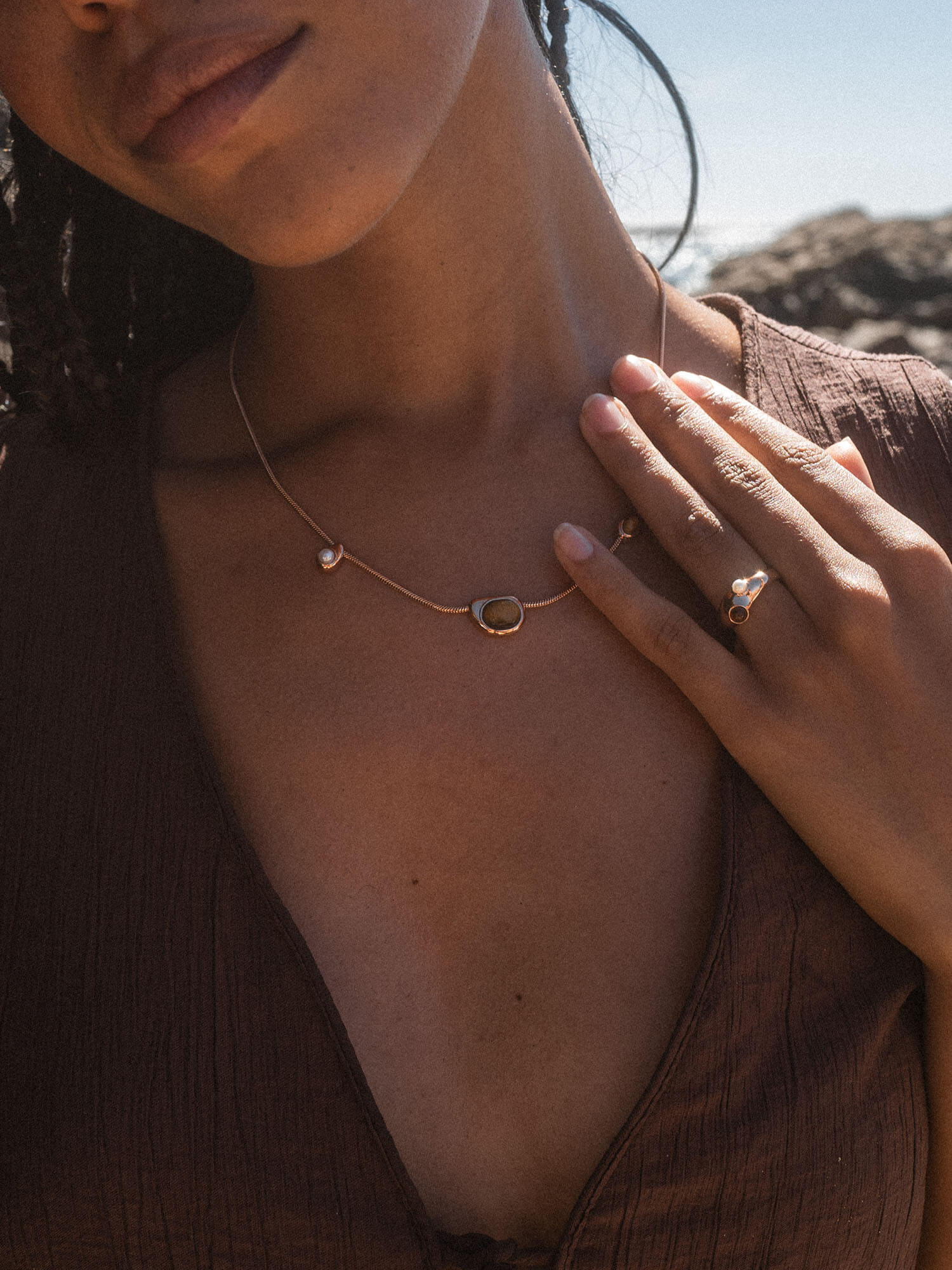 Golden Gaze Ketting