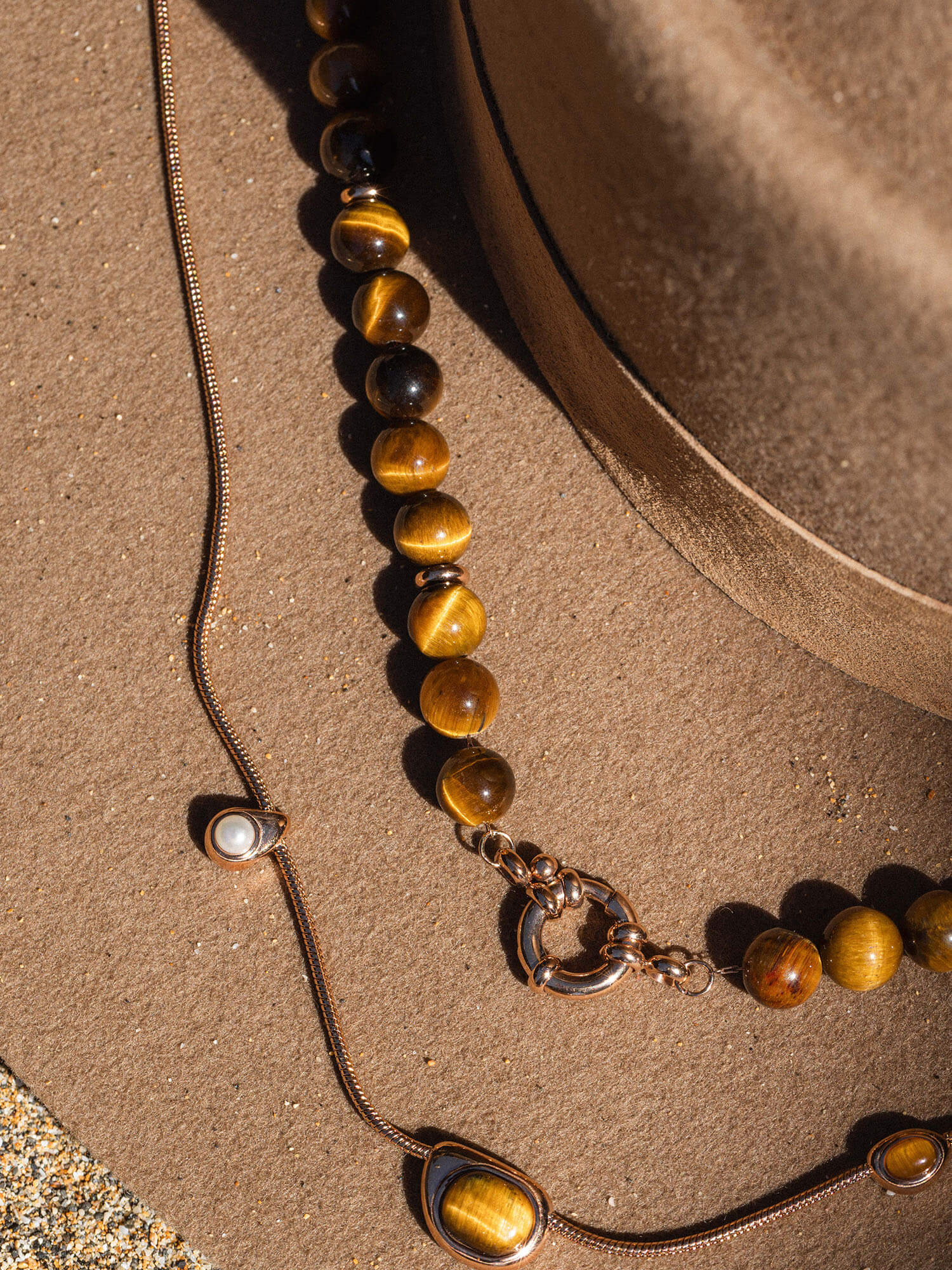 Tiger's Eye Bedelketting