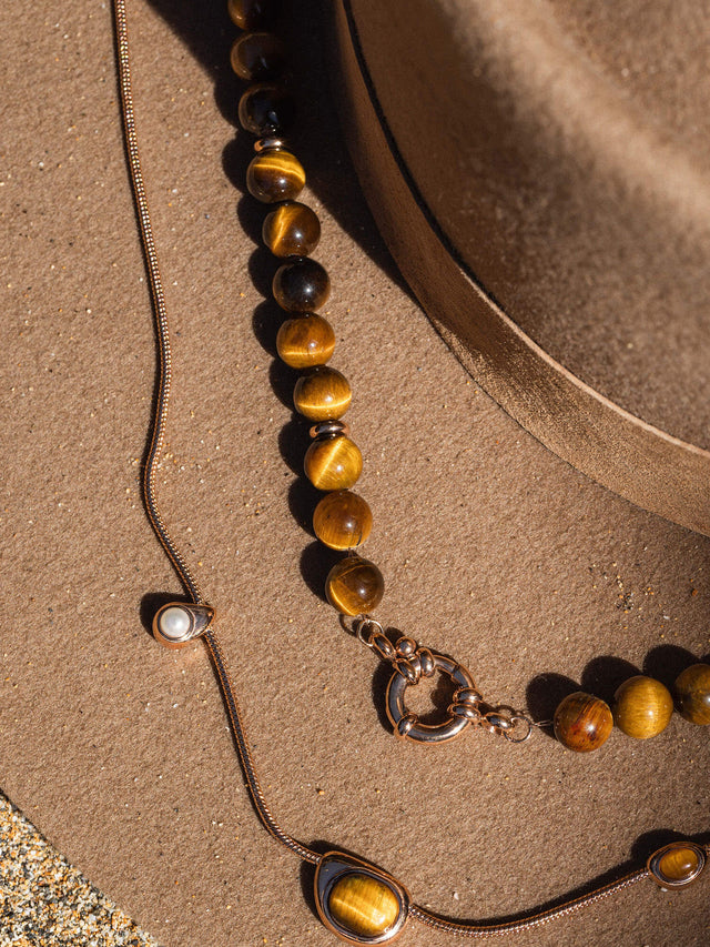Tiger's Eye Bedelketting