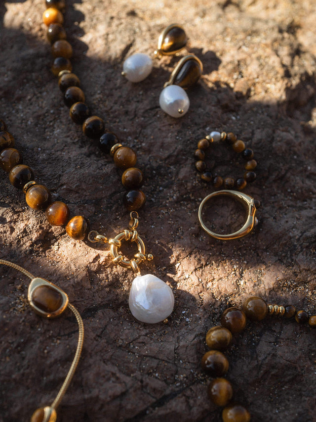 Tiger's Eye Bedelketting