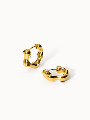 Golden Gaze Oorbellen