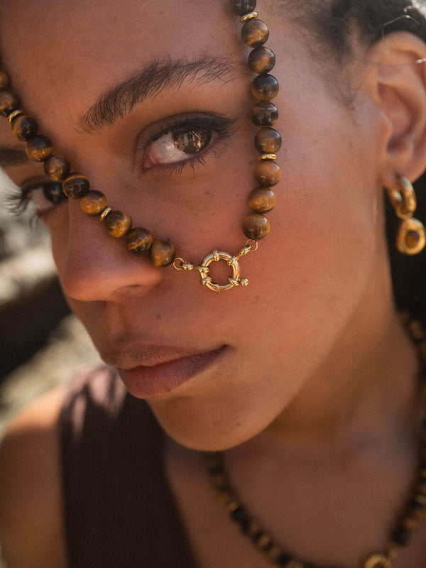 Tiger's Eye Bedelketting
