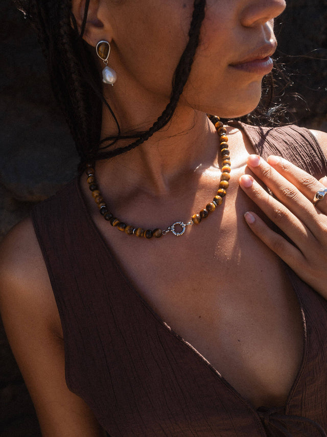Tiger's Eye Bedelketting