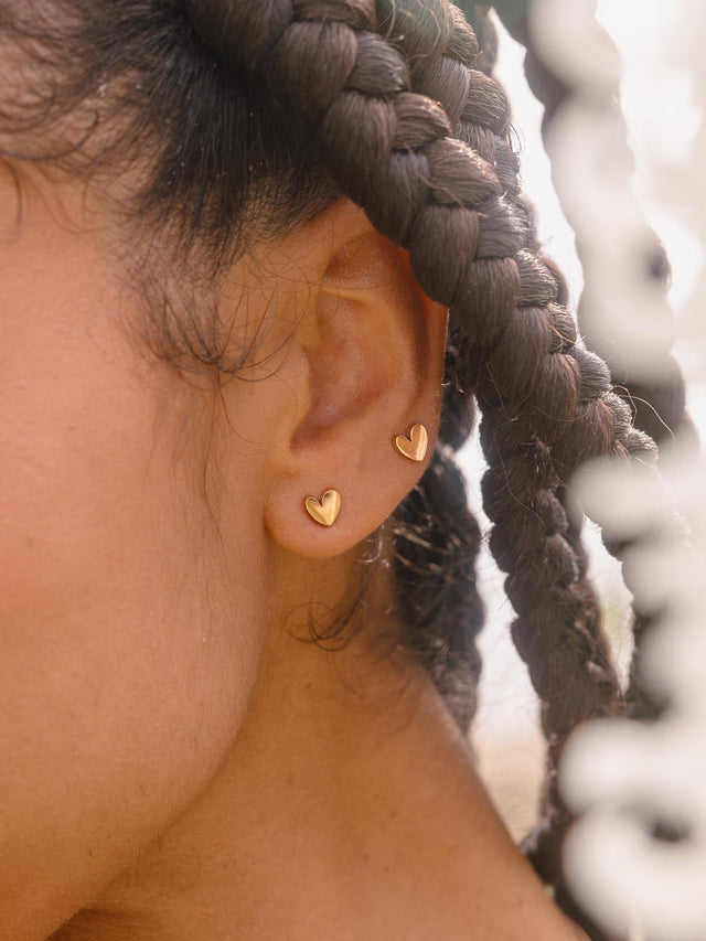 Boucles d'Oreilles Tiny Heart