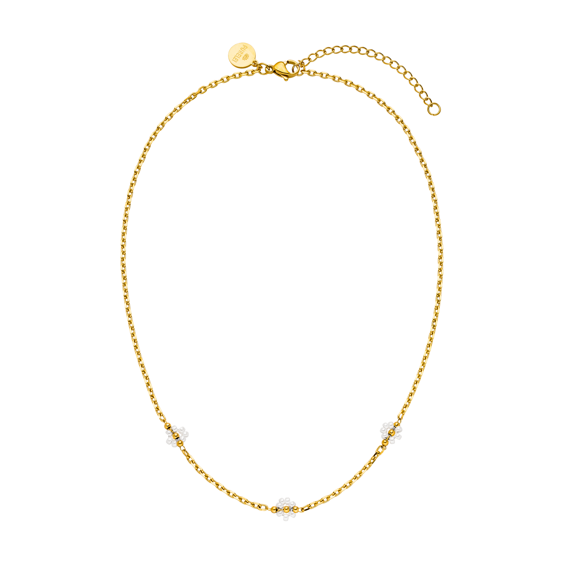 Linen Blossom Necklace