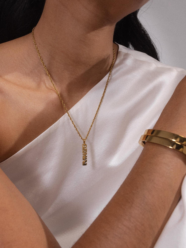 Gemini Letter Charm