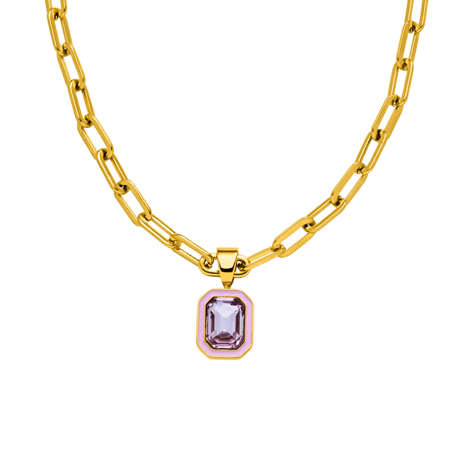 Purple Power Necklace