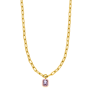 Purple Power Necklace