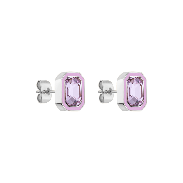 Boucles d'Oreilles Purple Power