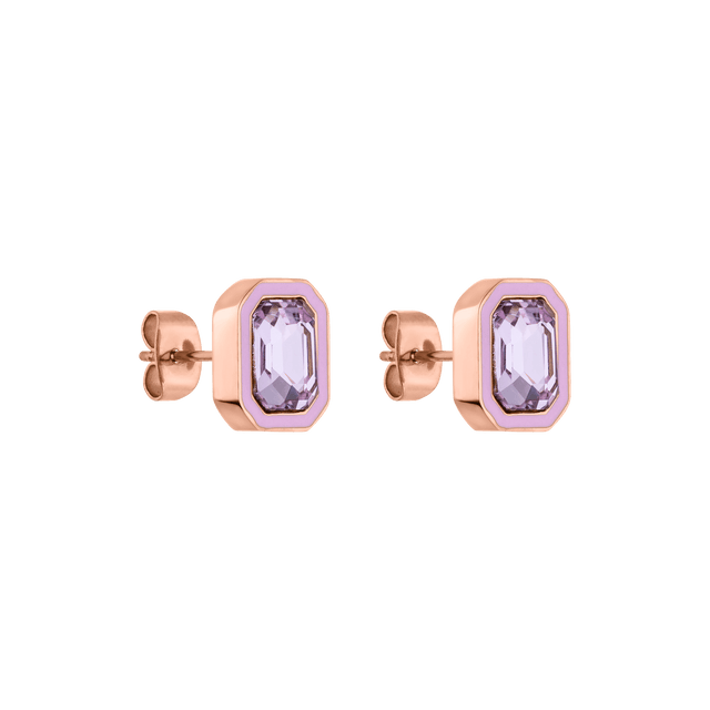 Boucles d'Oreilles Purple Power