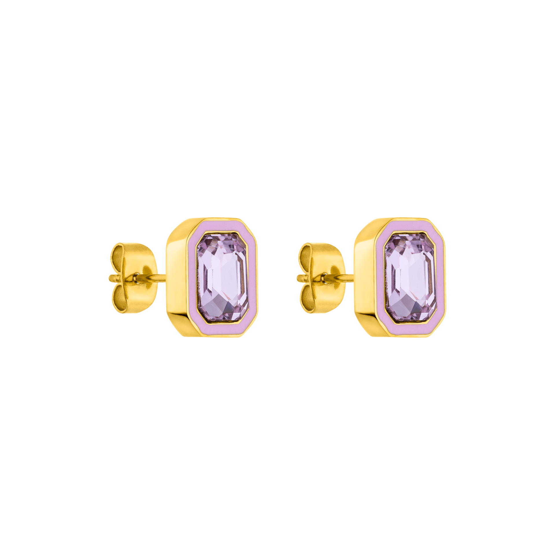Boucles d'Oreilles Purple Power