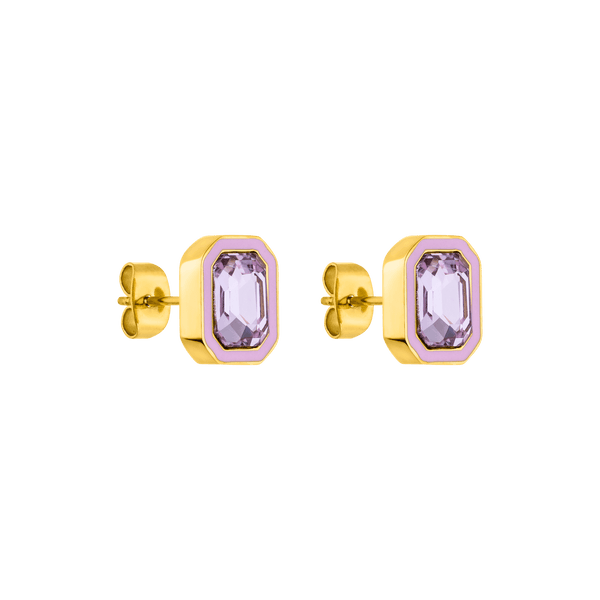 Boucles d'Oreilles Purple Power