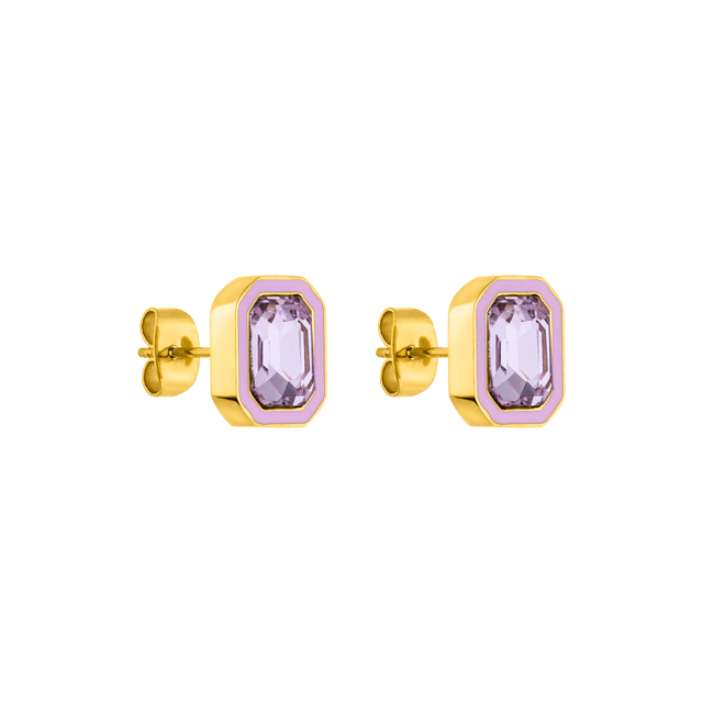 Boucles d'Oreilles Purple Power