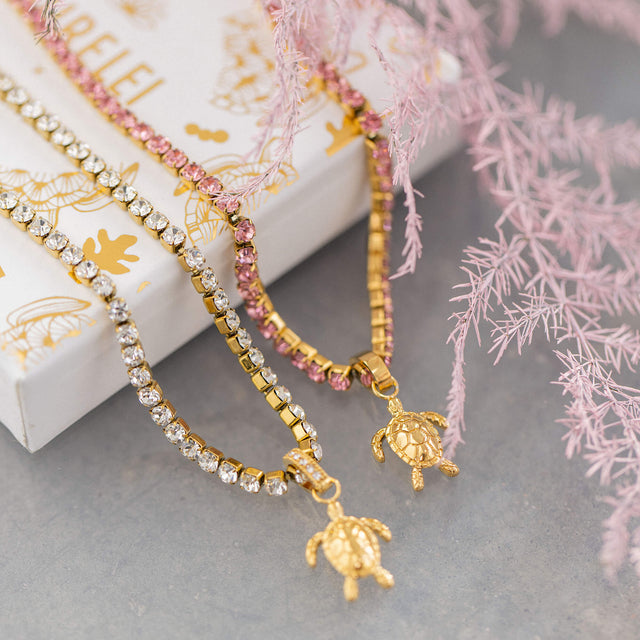 Honu White Necklace