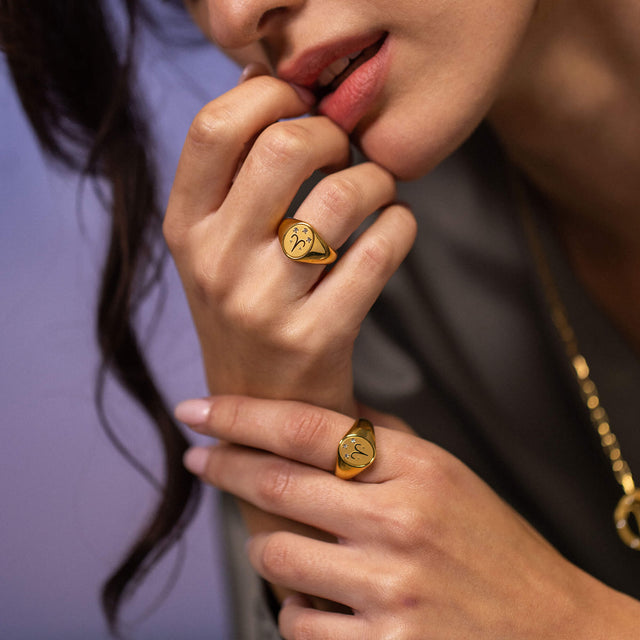 Aries Zodiac Ring