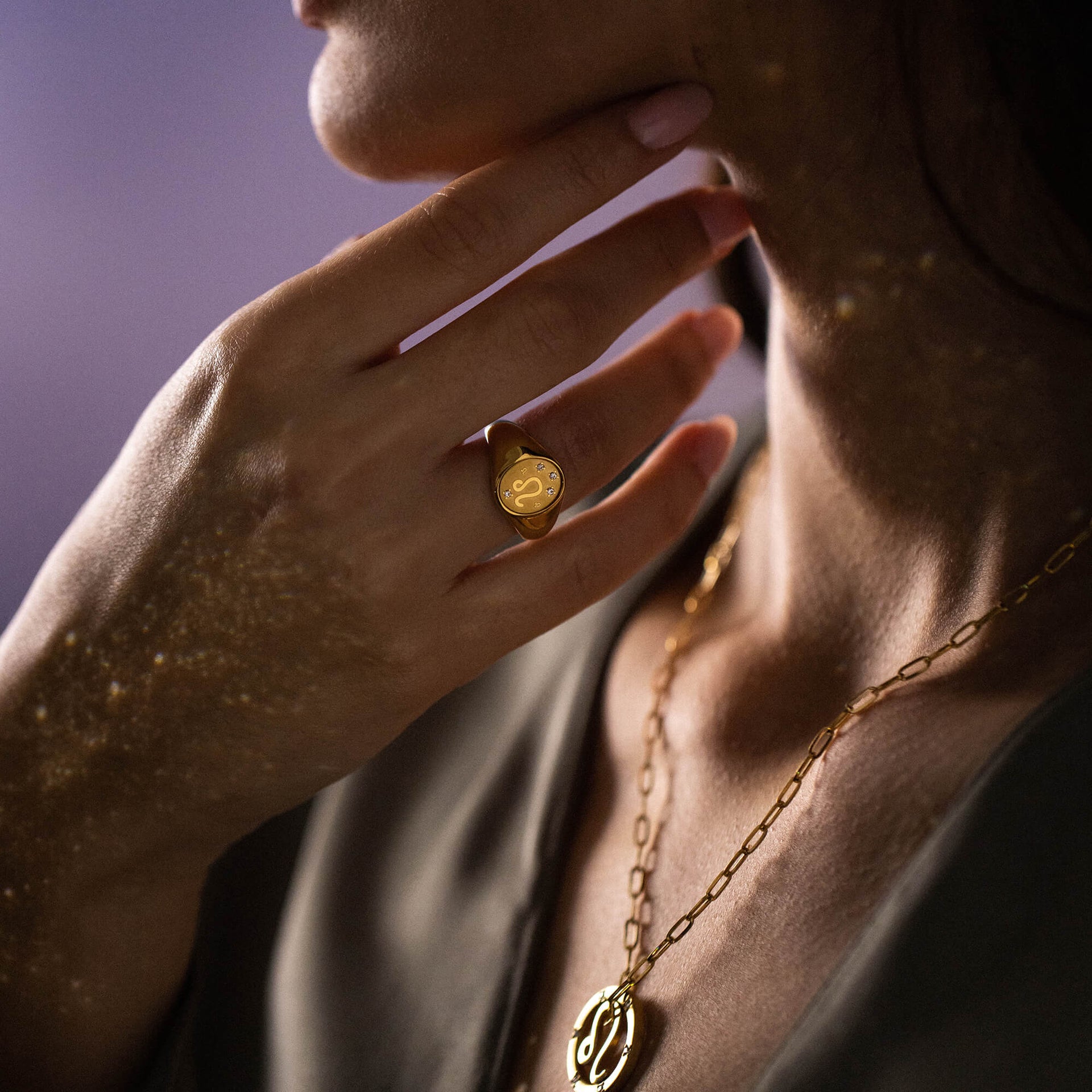 Leeuw Zodiac Ring