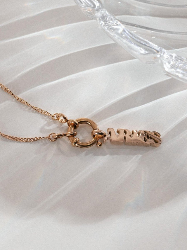 Aries Letter Charm - INT PURELEI