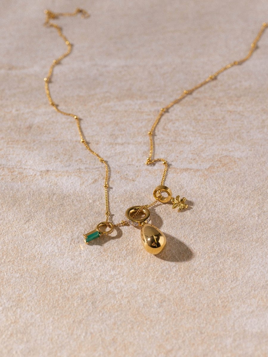 Birth Flower Charm Lily - INT PURELEI