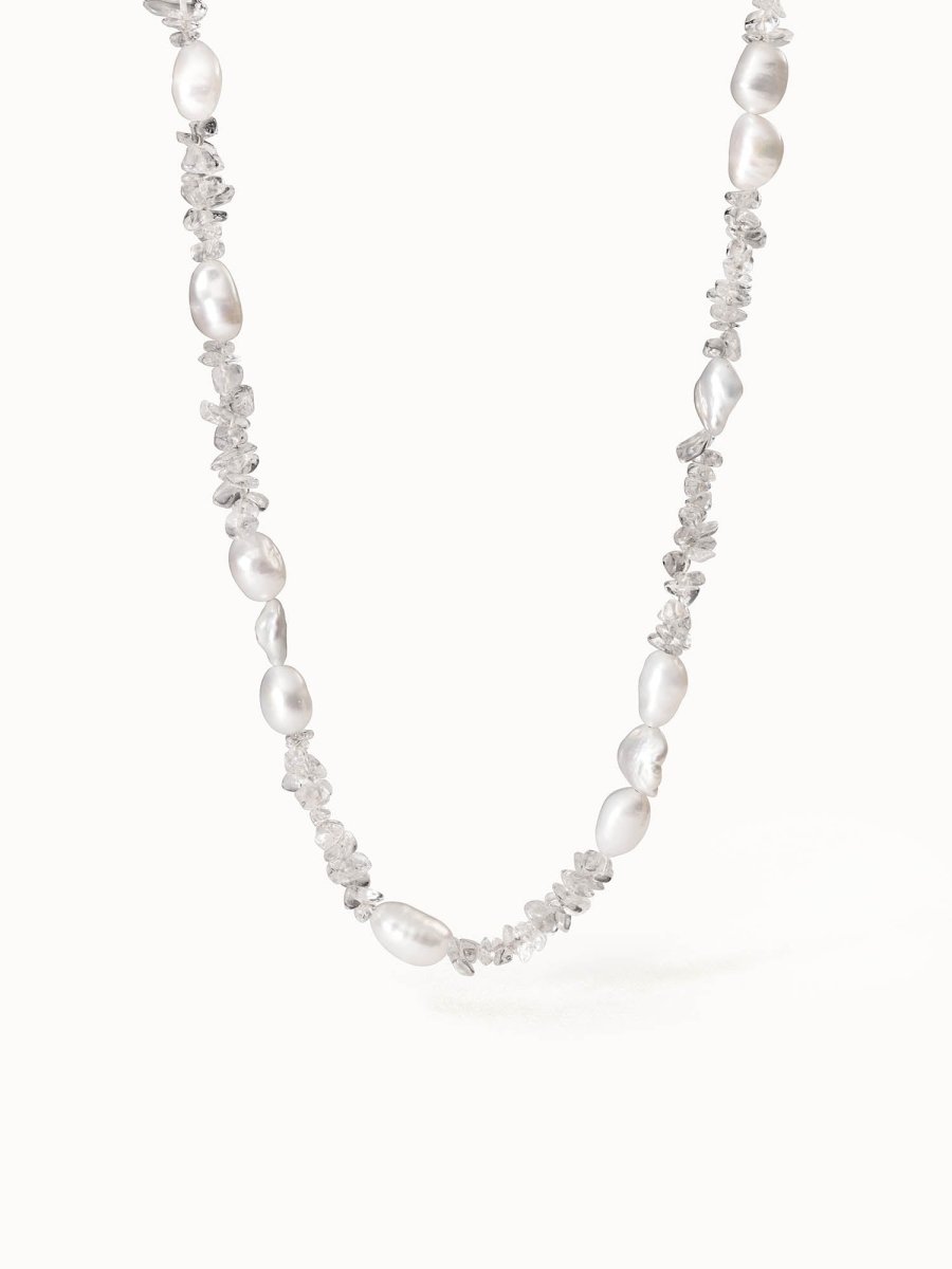 Crystal Wave Necklace - INT PURELEI