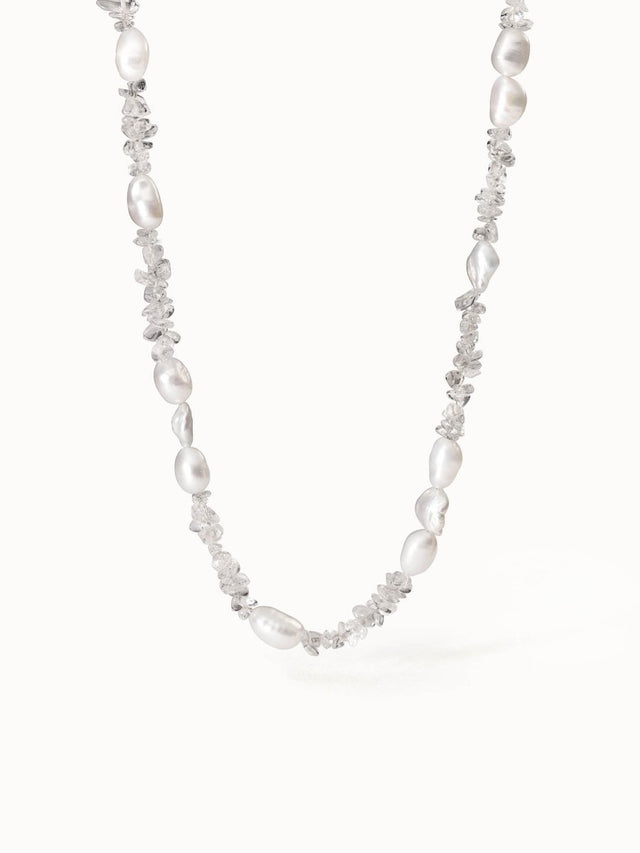 Crystal Wave Necklace - INT PURELEI