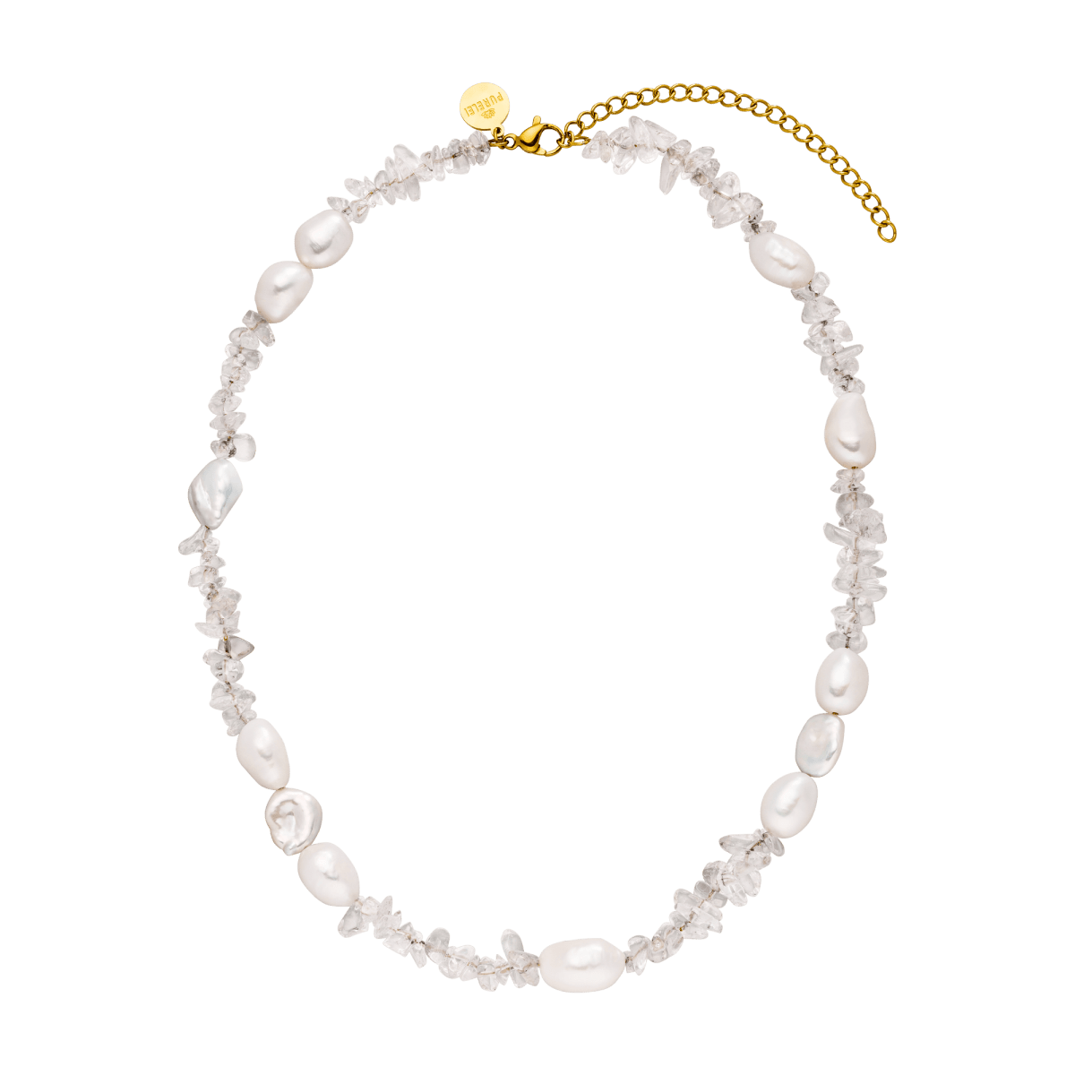 Crystal Wave Necklace - INT PURELEI