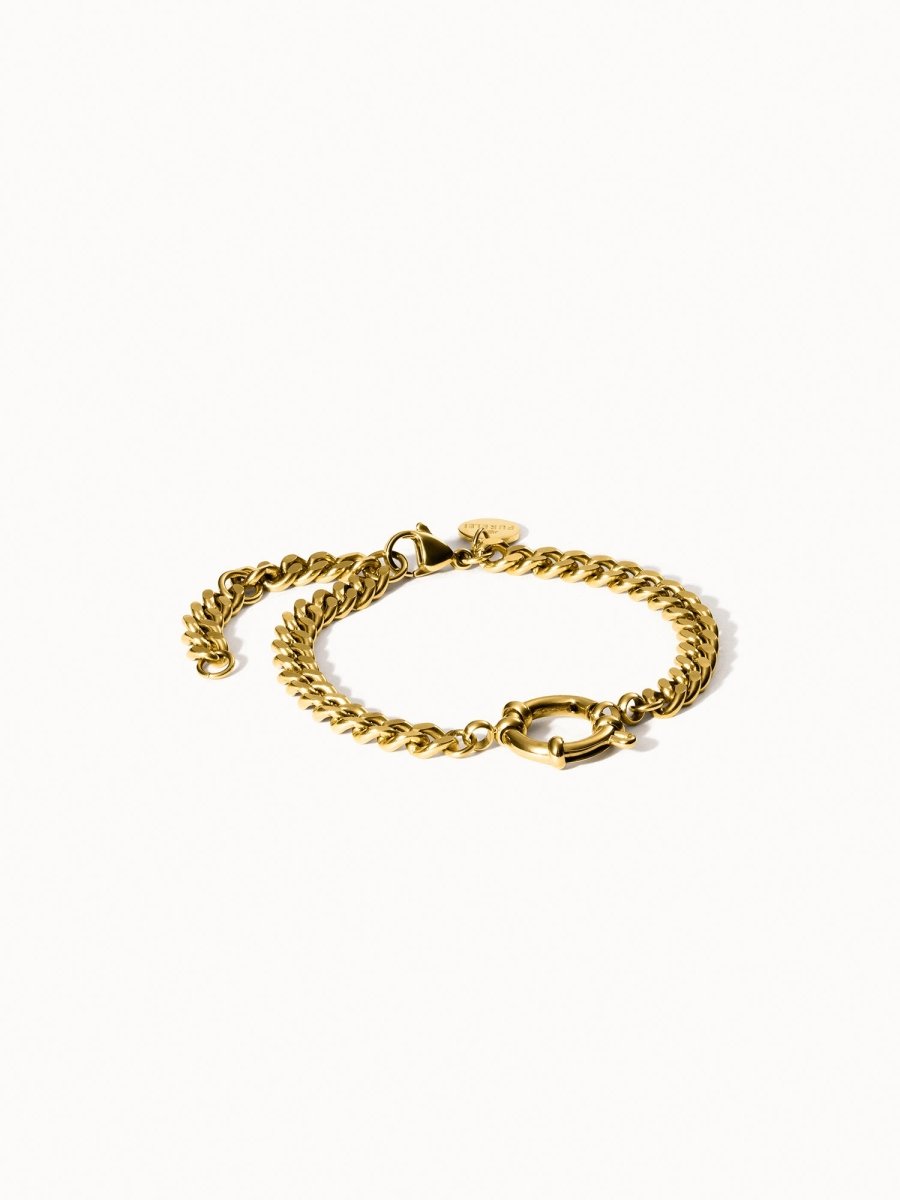 Curb Chain Charm Bracelet - INT PURELEI