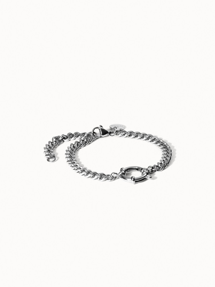 Curb Chain Charm Bracelet - INT PURELEI