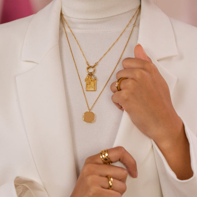 Elegance Medallion Necklace - INT PURELEI