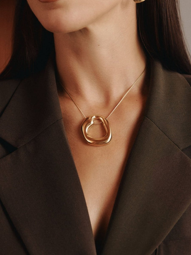Fluid Forms Necklace - INT PURELEI