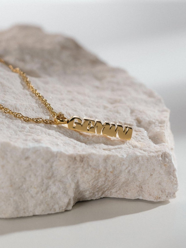 Gemini Letter Charm - INT PURELEI