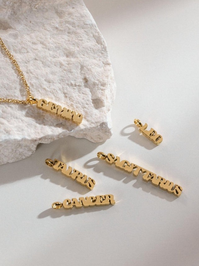 Gemini Letter Charm - INT PURELEI