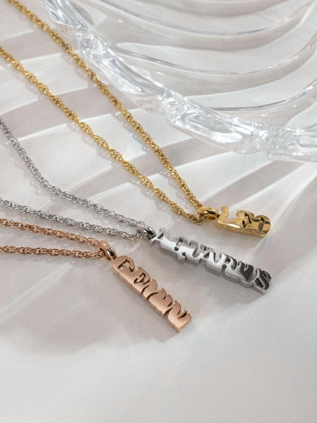 Gemini Letter Charm - INT PURELEI