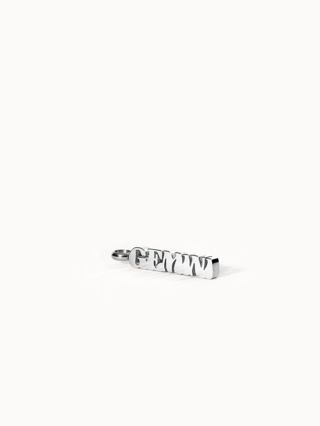 Gemini Letter Charm - INT PURELEI