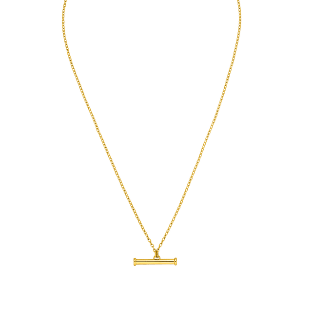 Glitter Toggle Necklace - INT PURELEI