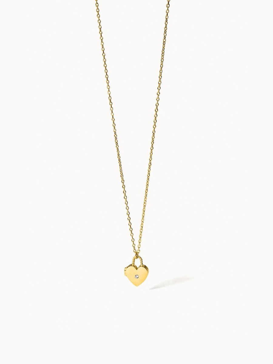 Heartbeat Medallion Necklace - INT PURELEI