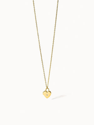 Heartbeat Medallion Necklace - INT PURELEI