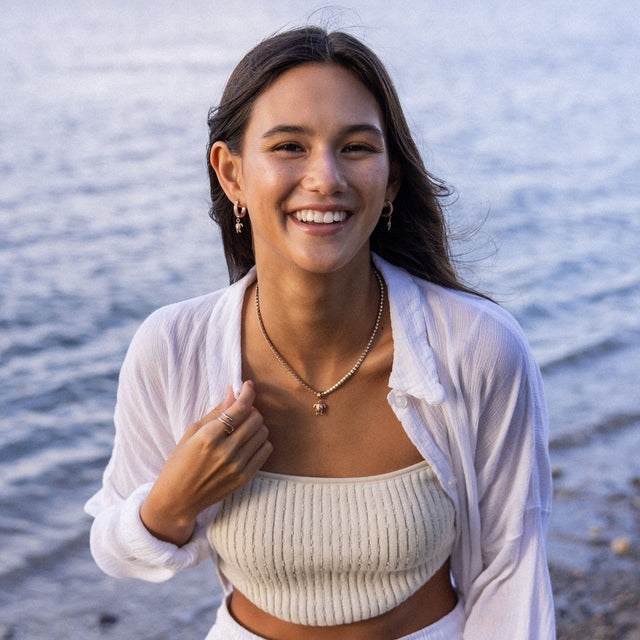 Honu White Necklace - INT PURELEI