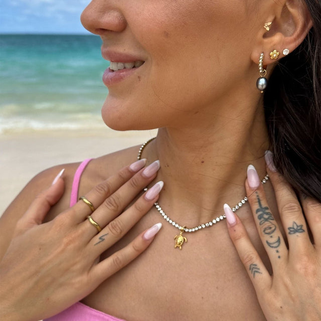 Honu White Necklace - INT PURELEI