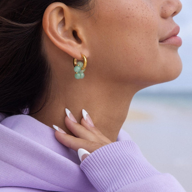 Jade Flower Charm - INT PURELEI