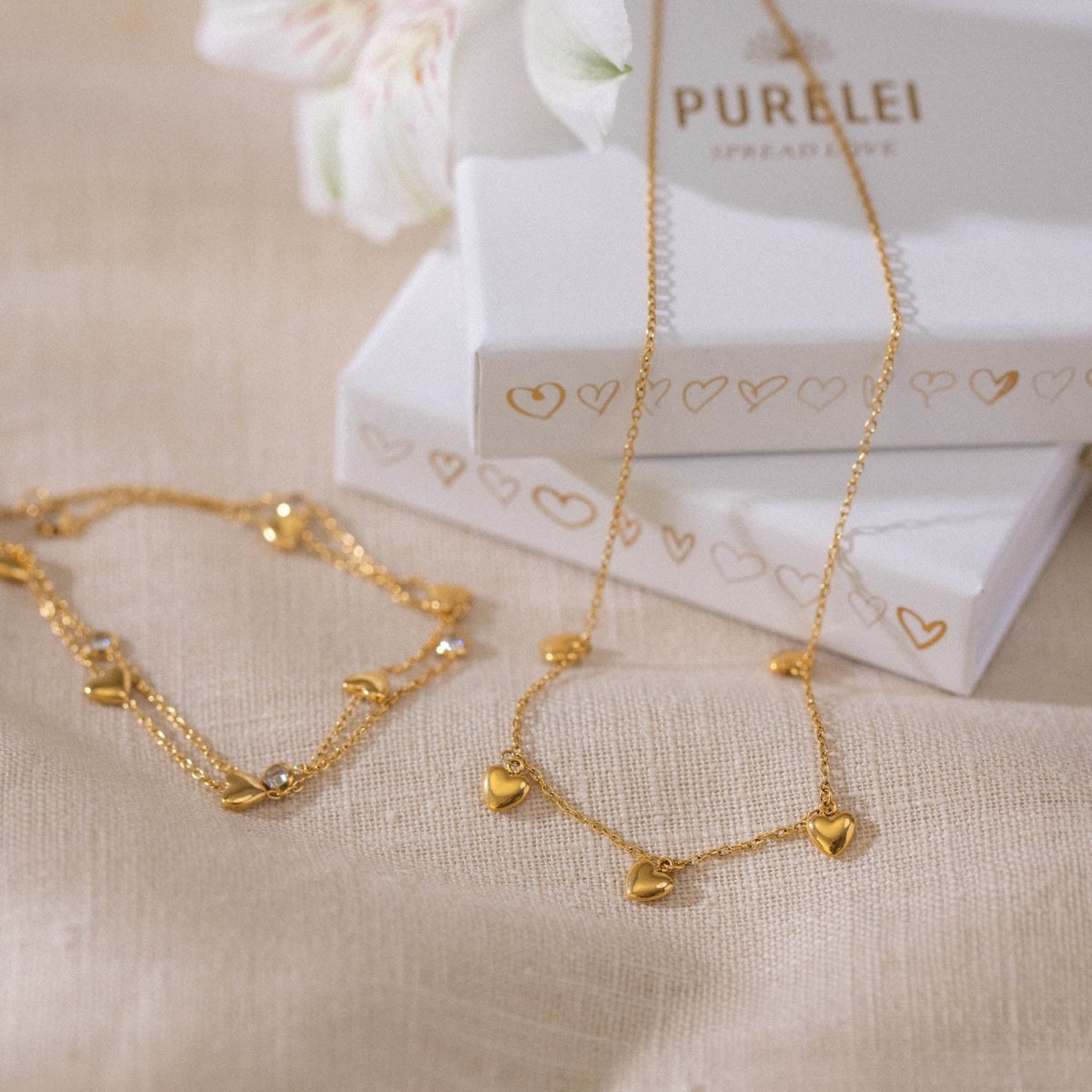 Kalea Heart Necklace - INT PURELEI