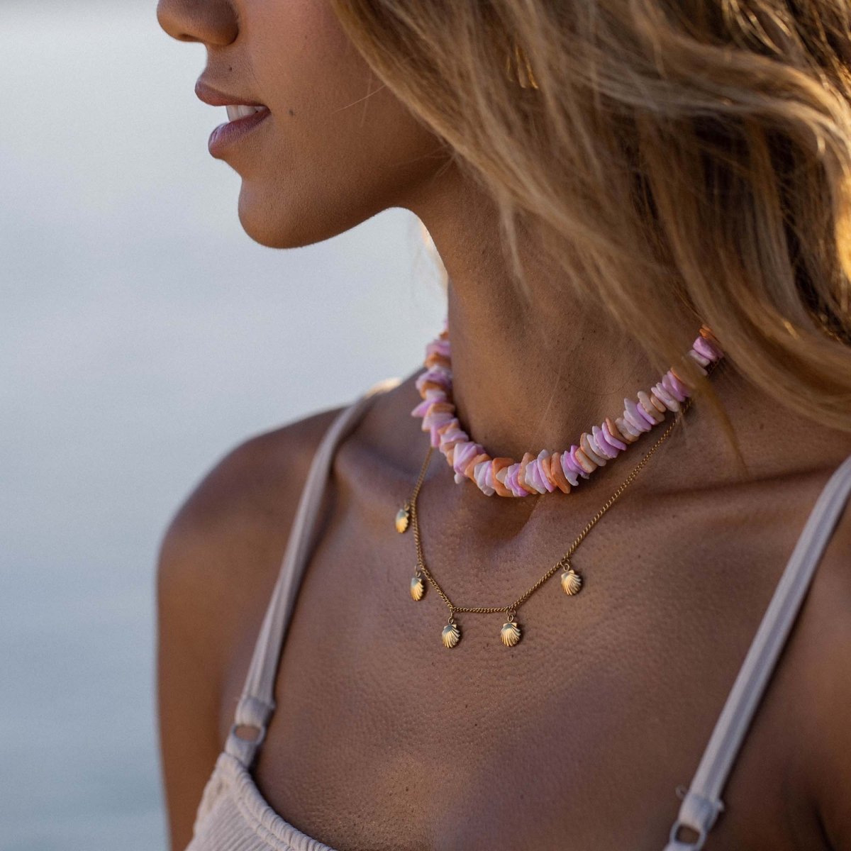 Kalea Shell Necklace - INT PURELEI