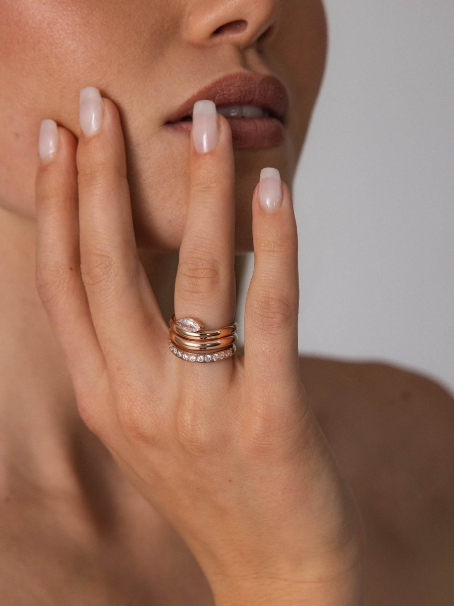 Lumi Trio Ring Set - INT PURELEI