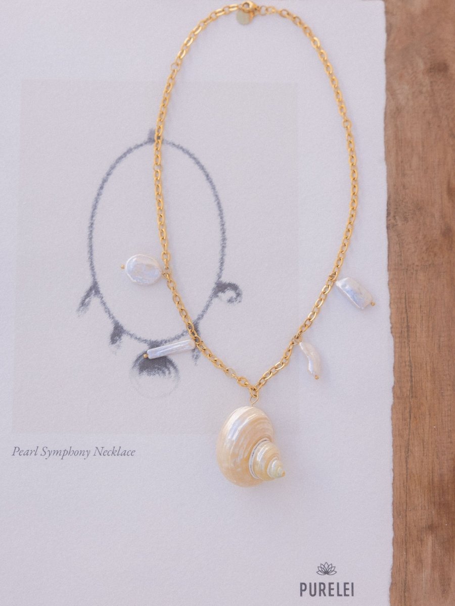 Opulent Shell Necklace - INT PURELEI