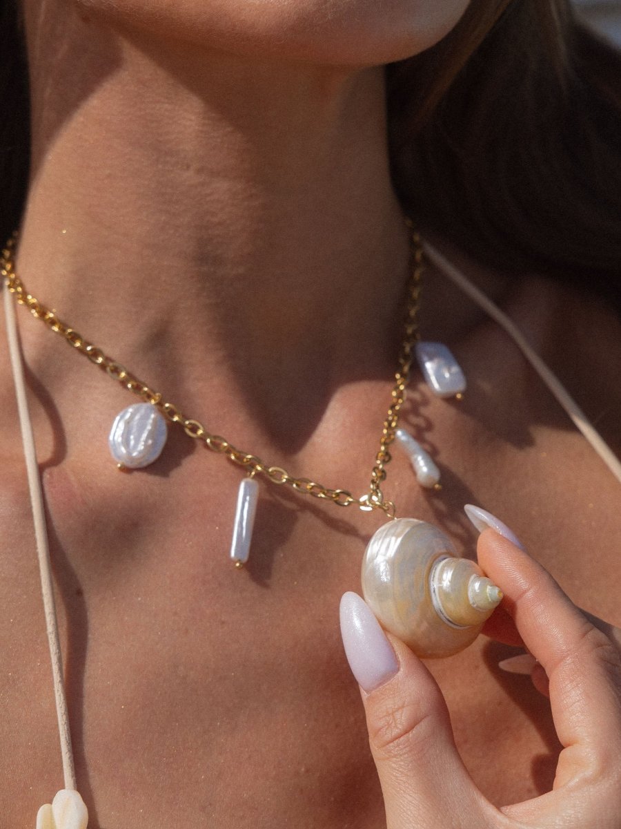 Opulent Shell Necklace - INT PURELEI
