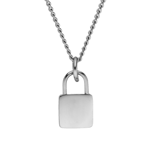Padlock Charm Necklace - INT PURELEI