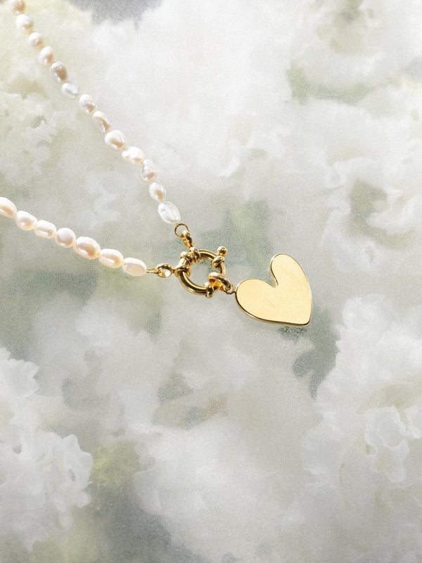 Pearl Charm Necklace - INT PURELEI