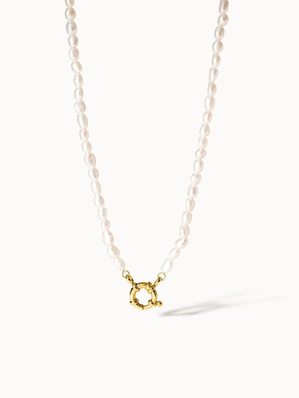 Pearl Charm Necklace - INT PURELEI