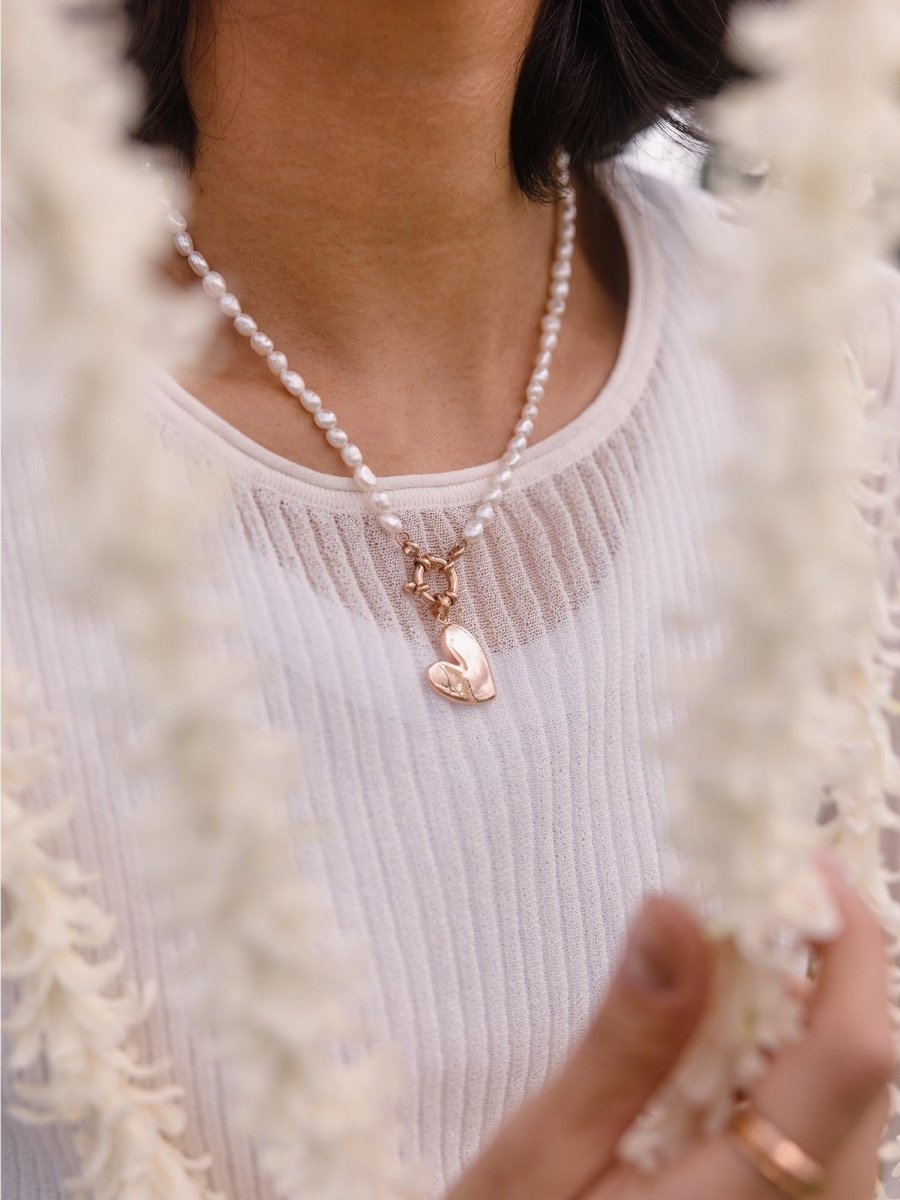 Pearl Charm Necklace - INT PURELEI