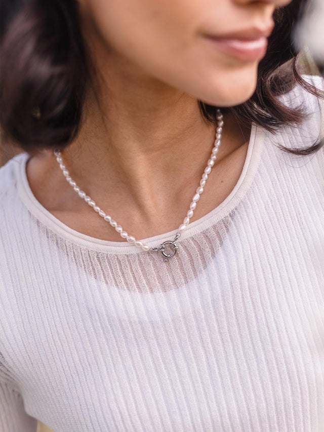 Pearl Charm Necklace - INT PURELEI
